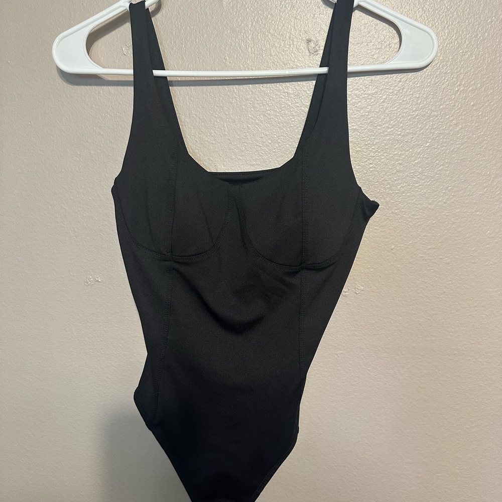 SO Black Bodysuit One Piece